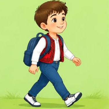 I walk